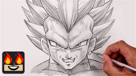 vegeta ultra ego|how to draw ultra ego vegeta.